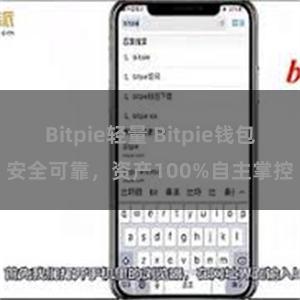 Bitpie轻量 Bitpie钱包安全可靠，资产100%自主掌控