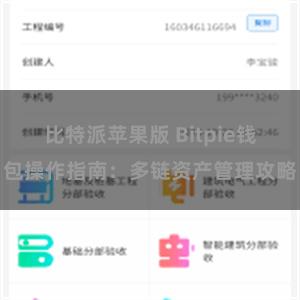 比特派苹果版 Bitpie钱包操作指南：多链资产管理攻略