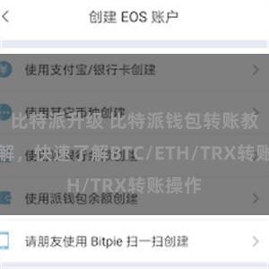 比特派升级 比特派钱包转账教程详解，快速了解BTC/ETH/TRX转账操作