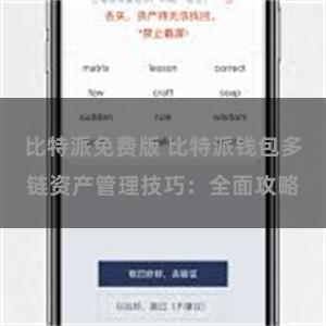 比特派免费版 比特派钱包多链资产管理技巧：全面攻略