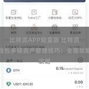 比特派APP轻量版 比特派钱包多链资产管理技巧：全面攻略