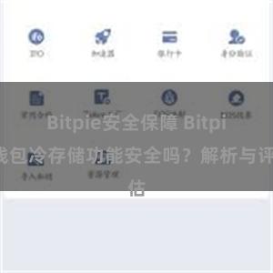 Bitpie安全保障 Bitpie钱包冷存储功能安全吗？解析与评估