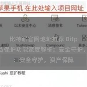 比特派官网地址推荐 Bitpie钱包隐私保护功能深度解析：安全守护，资产保障