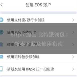 Bitpie加密 比特派钱包：新手下载及使用指南