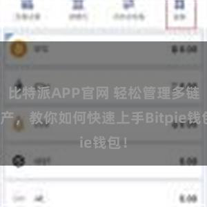 比特派APP官网 轻松管理多链资产，教你如何快速上手Bitpie钱包！