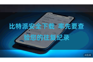 比特派安全下载  率先要查验您的往复纪录