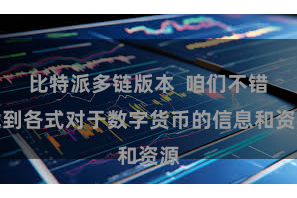 比特派多链版本  咱们不错找到各式对于数字货币的信息和资源